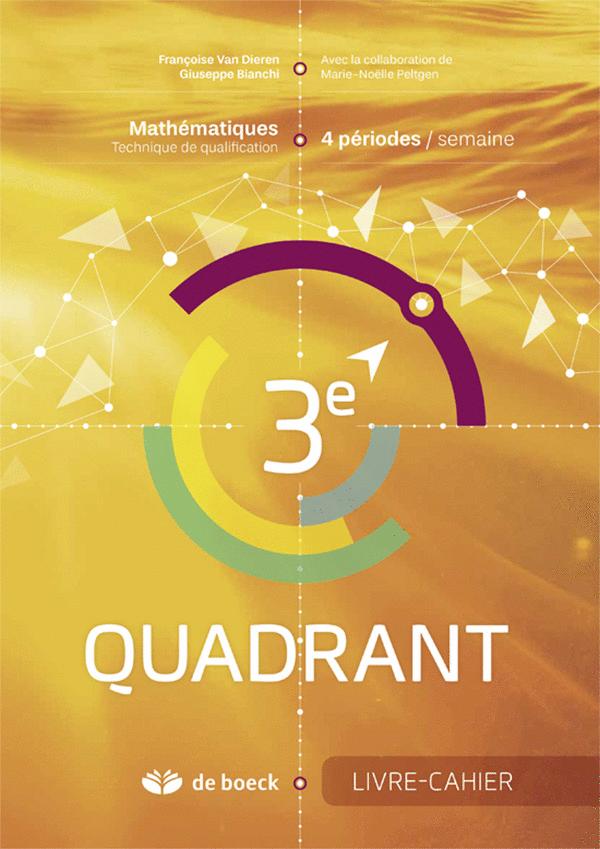 3e Quadrant (4 pér./sem.) - Livre-cahier