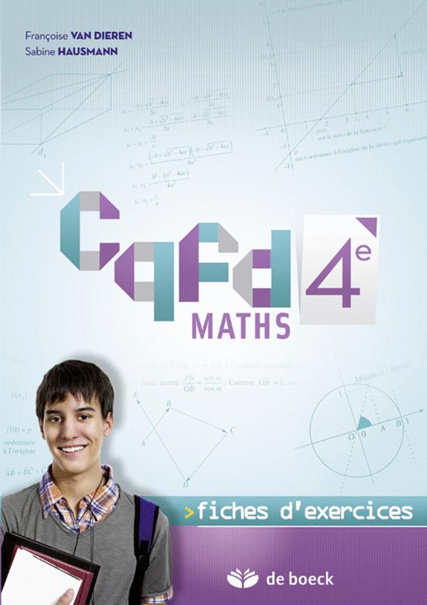 Cqfd Maths 4e - Fiches d'exercices