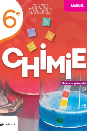 Chimie 6 (sciences générales) - manuel 2022