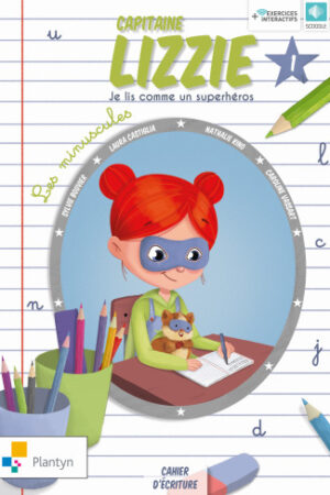 Capitaine Lizzie Cahier d'écriture minuscules
