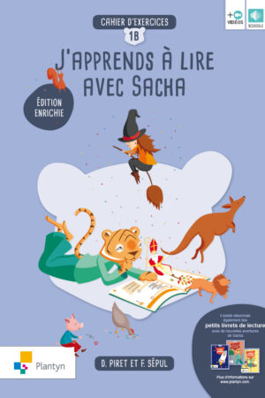 J'apprends à lire avec Sacha 1B Cahier Edition enrichie